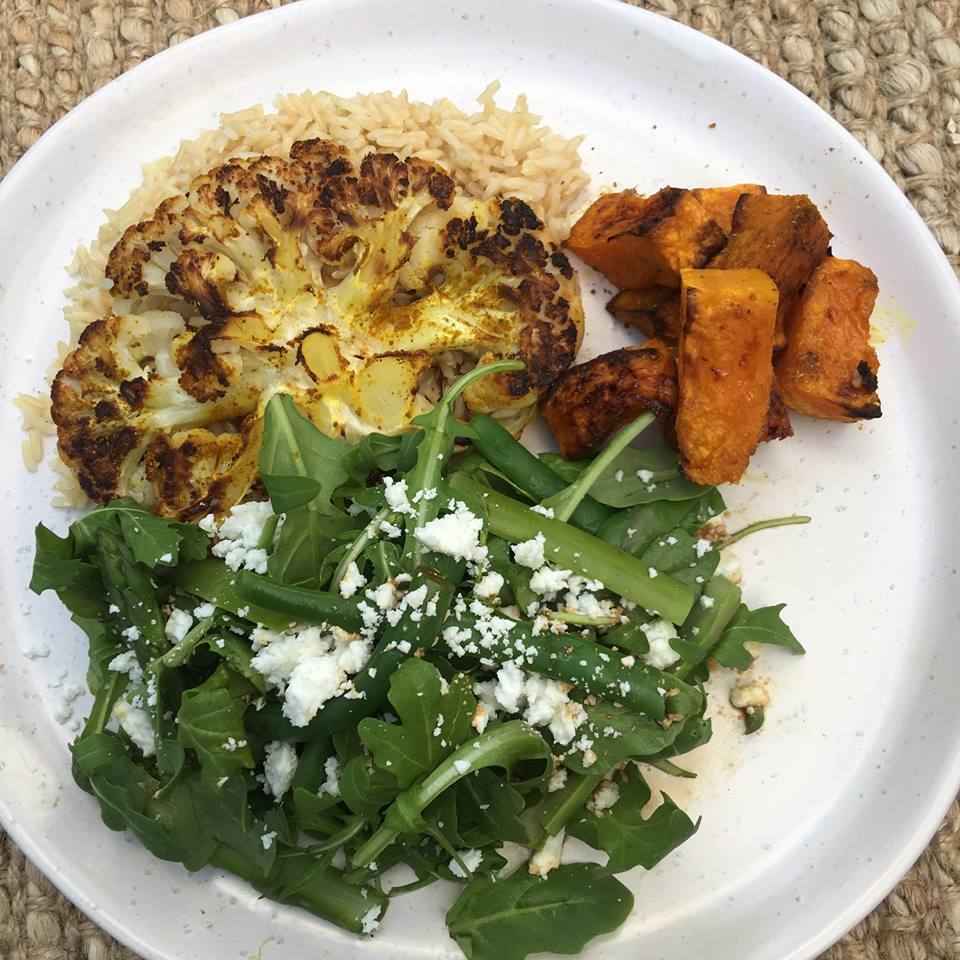 KJ Wellness Vegan Cauliflower Steak Recipe